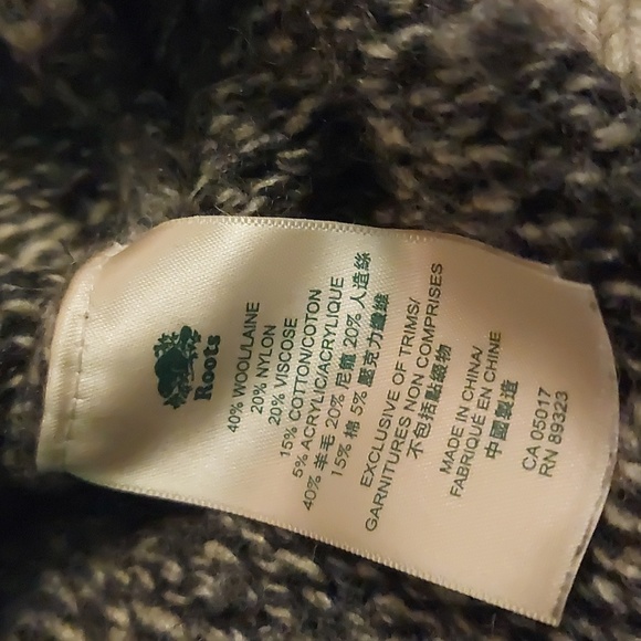Roots Wool Sweater, Size S - Picture 8 of 8